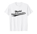 Swoosh Job Title Mental Health T-Shirt - Novelty Apparel Men Women - T-Shirt, Sweatshirt, Hoodie