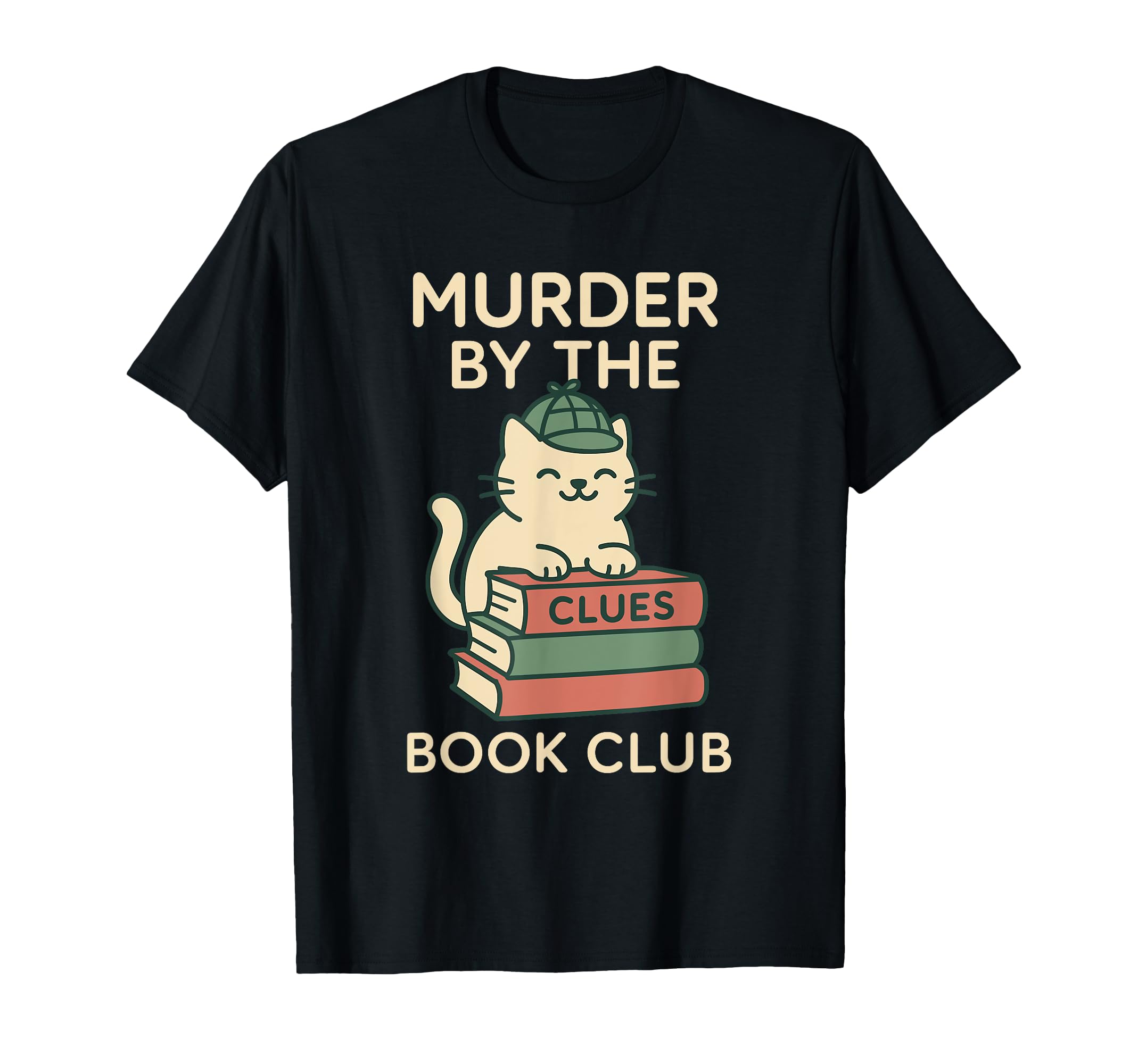 Cozy Crime Club Mystery Reader T-Shirt - Aesthetic Graphic for Adults - T-Shirt, Sweatshirt, Hoodie