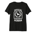 Emotional Support Human Tri Blend T-Shirt - Custom Art Print Unisex - T-Shirt, Sweatshirt, Hoodie