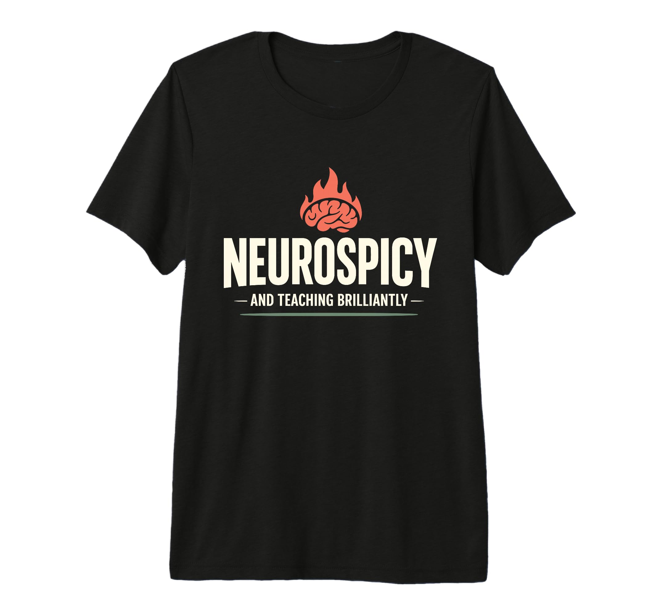 Neurodivergent Teacher Adhd T-Shirt - Fun Novelty Design for Adults - T-Shirt, Sweatshirt, Hoodie