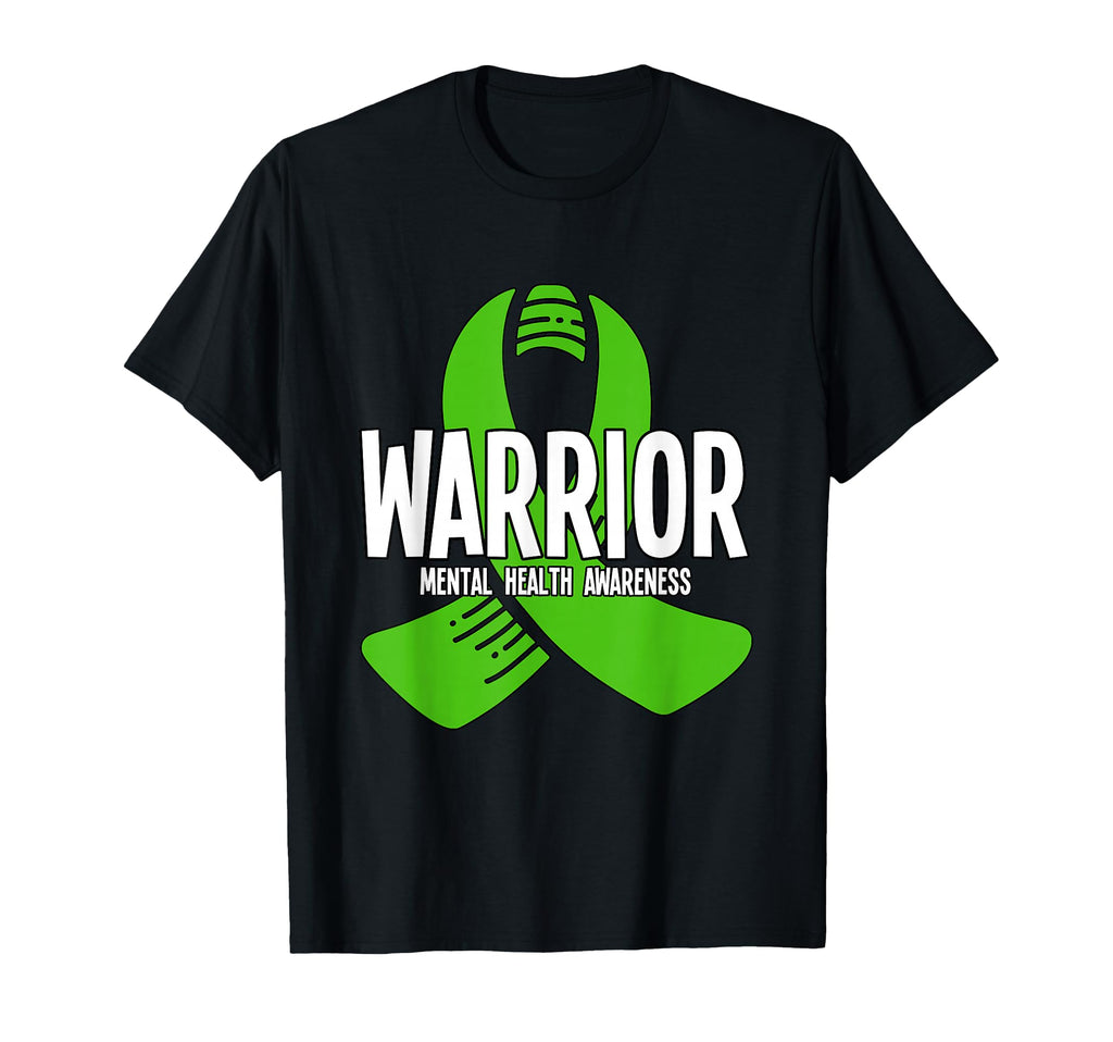 Warrior Mental Health Awareness T-Shirt - Trendy Graphic Men Women - T-Shirt, Sweatshirt, Hoodie