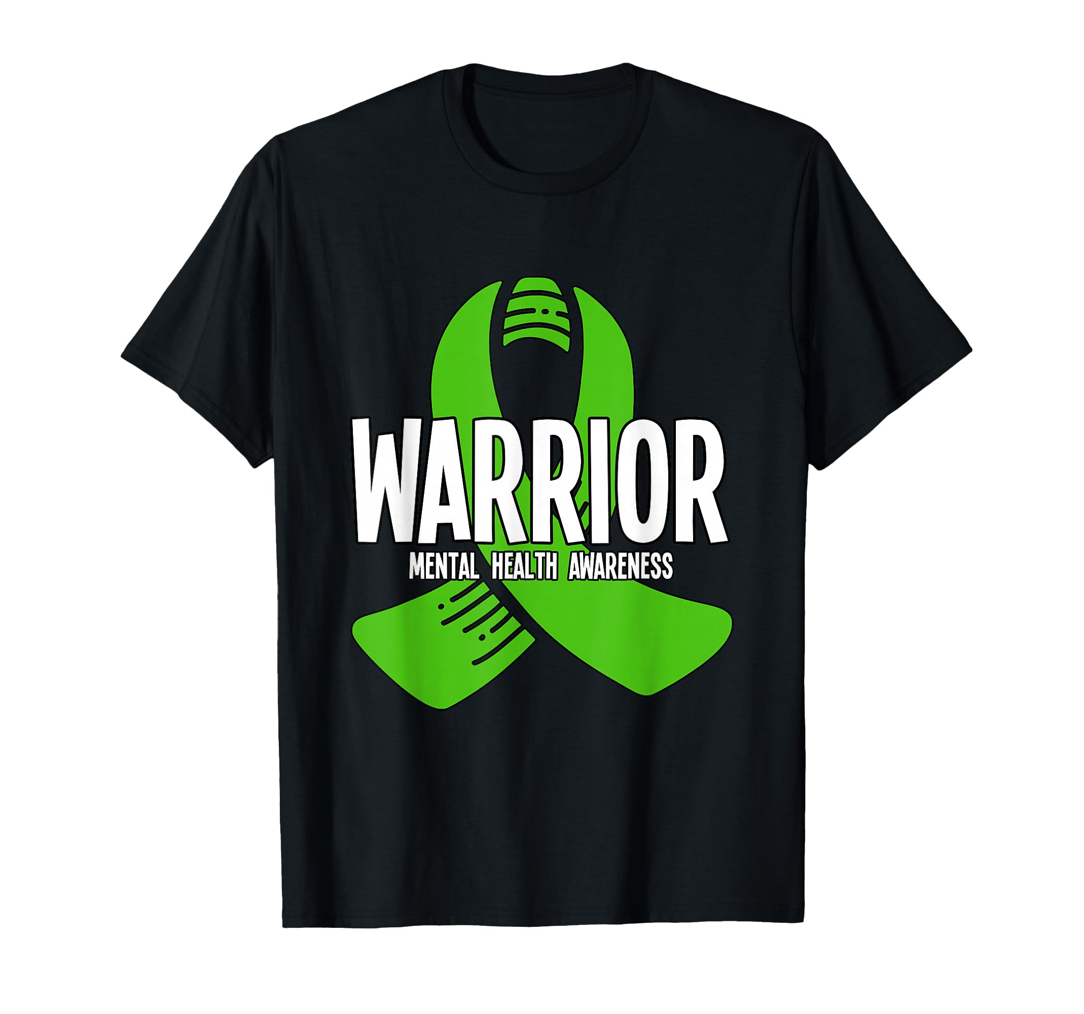 Warrior Mental Health Awareness T-Shirt - Trendy Graphic Men Women - T-Shirt, Sweatshirt, Hoodie