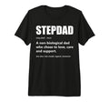Mens Stepdad Definition Fathers T-Shirt - Casual Everyday Wear Men Women - T-Shirt, Sweatshirt, Hoodie