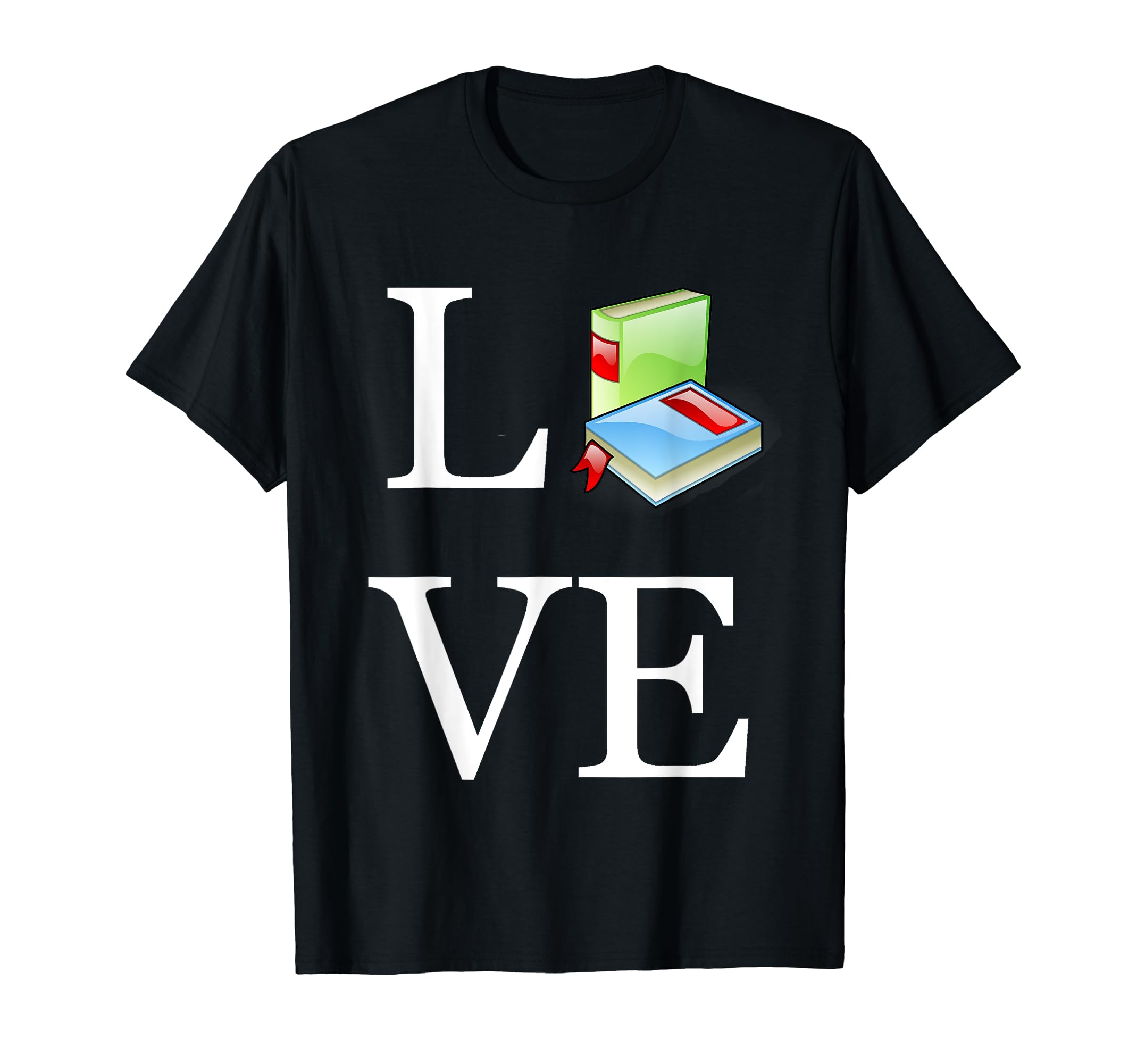 Love Books Reading Lovers Book T-Shirt - Casual Everyday Wear for Adults - T-Shirt, Sweatshirt, Hoodie