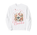 Bunny Reading Books No Such Thing Sweatshirt - Casual Everyday Wear Unisex - T-Shirt, Sweatshirt, Hoodie