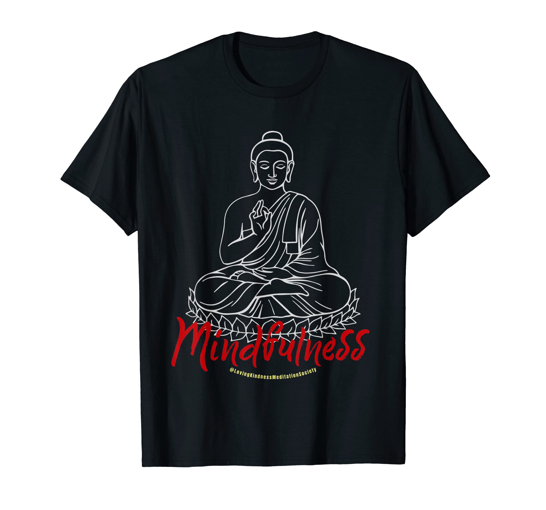 Mindfulness Buddha Buddhism T-Shirt - Aesthetic Graphic for Adults - T-Shirt, Sweatshirt, Hoodie