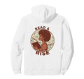 Read And Rise Book Club Teacher Librarian Hoodie - Graphic Print Men Women - T-Shirt, Sweatshirt, Hoodie