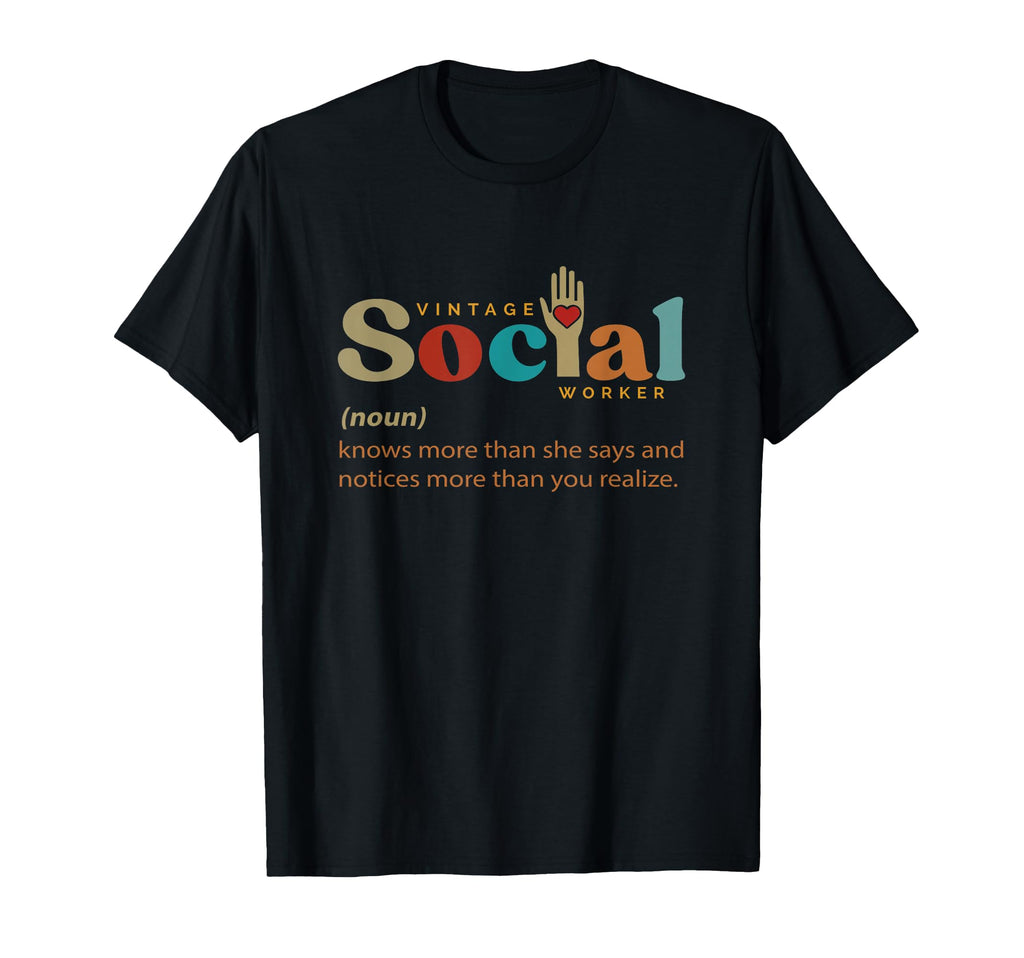 Social Worker Artwork T-Shirt - Custom Art Print for Adults - T-Shirt, Sweatshirt, Hoodie