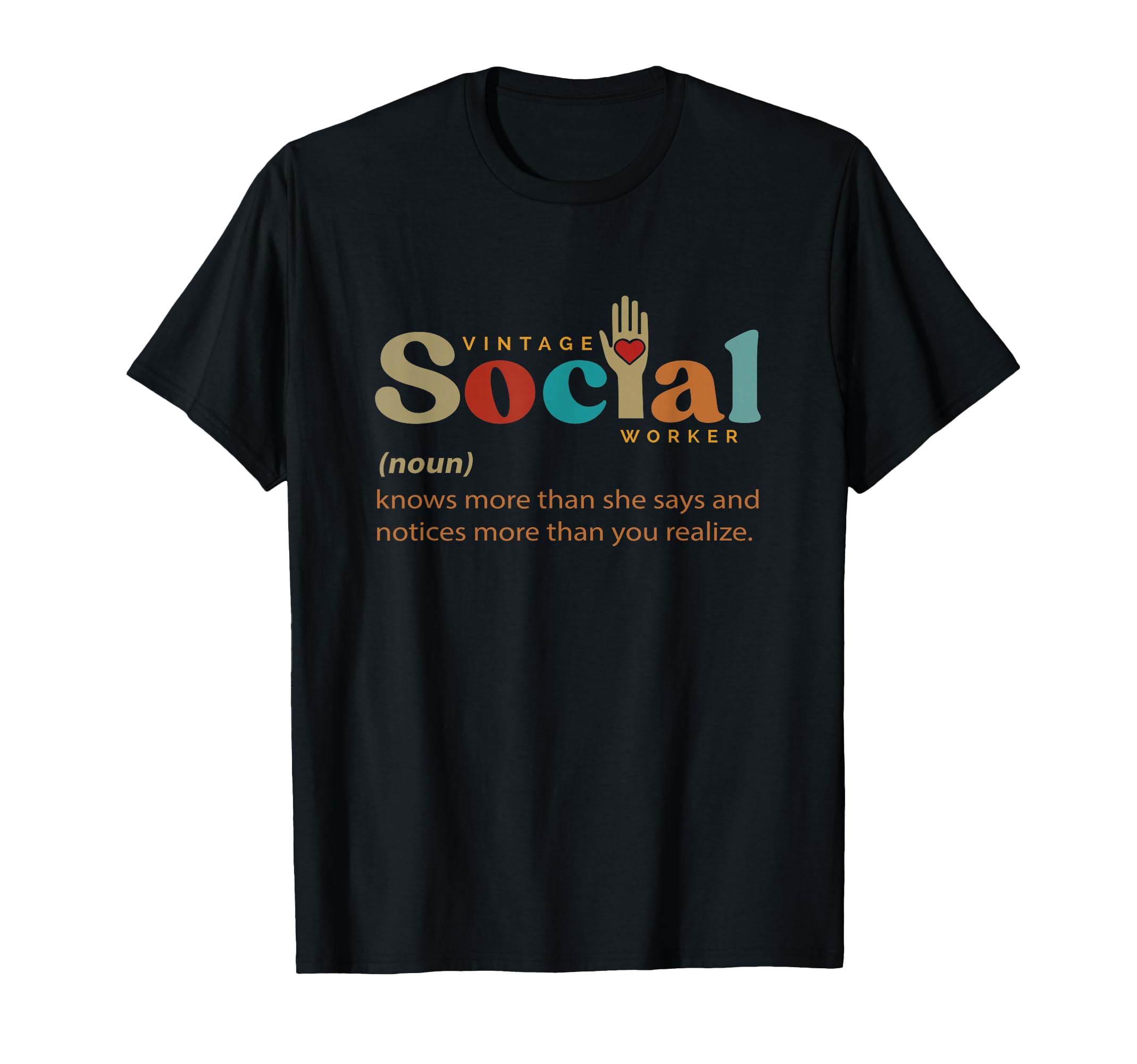 Social Worker Artwork T-Shirt - Custom Art Print for Adults - T-Shirt, Sweatshirt, Hoodie