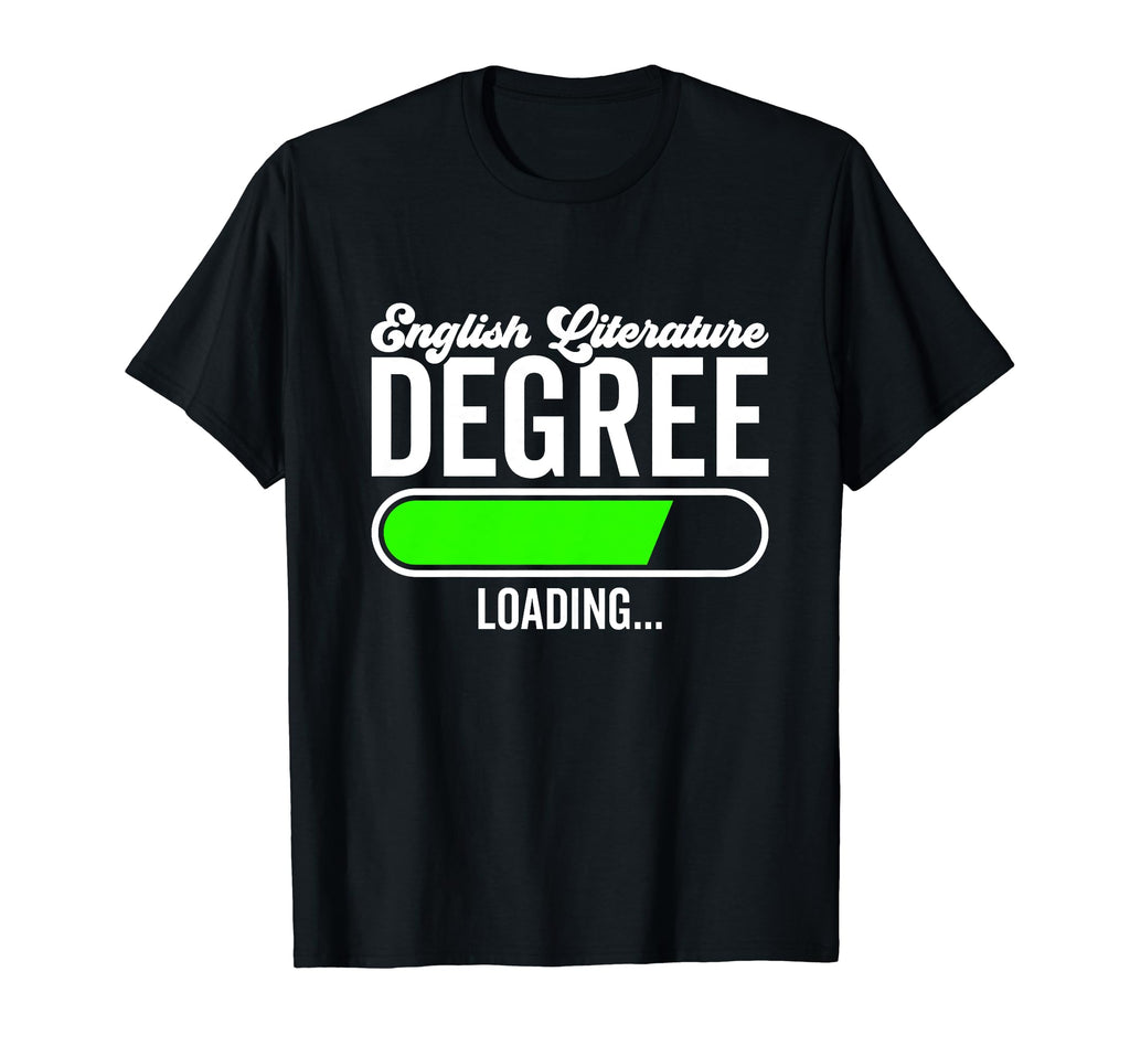Graduation English Literature Degree T-Shirt - Trendy Graphic Men Women - T-Shirt, Sweatshirt, Hoodie