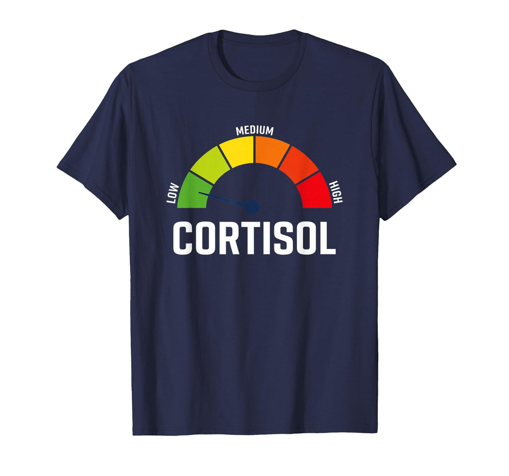 Low Cortisol Meter Relaxed T-Shirt - Casual Everyday Wear for Adults - T-Shirt, Sweatshirt, Hoodie