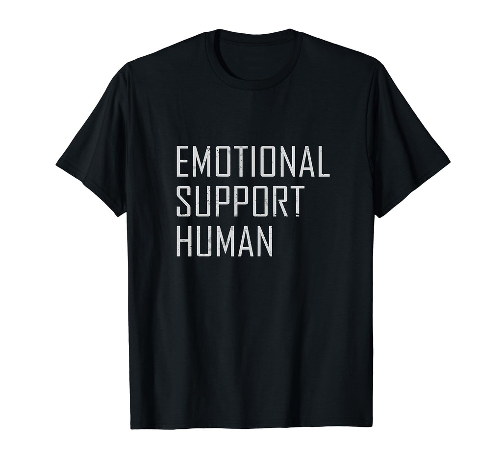 Emotional Support Human Mental T-Shirt - Aesthetic Graphic for Adults - T-Shirt, Sweatshirt, Hoodie