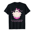 Im Not Social Butterfly I Am Anti T-Shirt - Aesthetic Graphic Unisex - T-Shirt, Sweatshirt, Hoodie