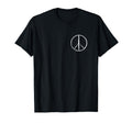 Hippie Rainbow Peace Sign Pocket Hippie T-Shirt - Aesthetic Graphic Unisex - T-Shirt, Sweatshirt, Hoodie