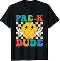 Pre-k Dude Preschool First Day Prek Boys Kids Back to School T-Shirt Unisex T-shirt, Sweatshirt, Hoodie, Long Sleeve Tee - T-Shirt, Sweatshirt, Hoodie