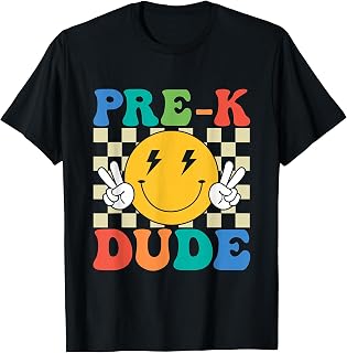 Pre-k Dude Preschool First Day Prek Boys Kids Back to School T-Shirt Unisex T-shirt, Sweatshirt, Hoodie, Long Sleeve Tee - T-Shirt, Sweatshirt, Hoodie