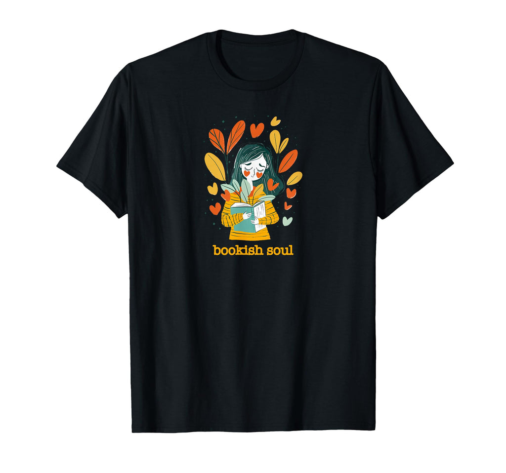 Bookish Soul Boho T-Shirt - Custom Art Print for Adults - T-Shirt, Sweatshirt, Hoodie