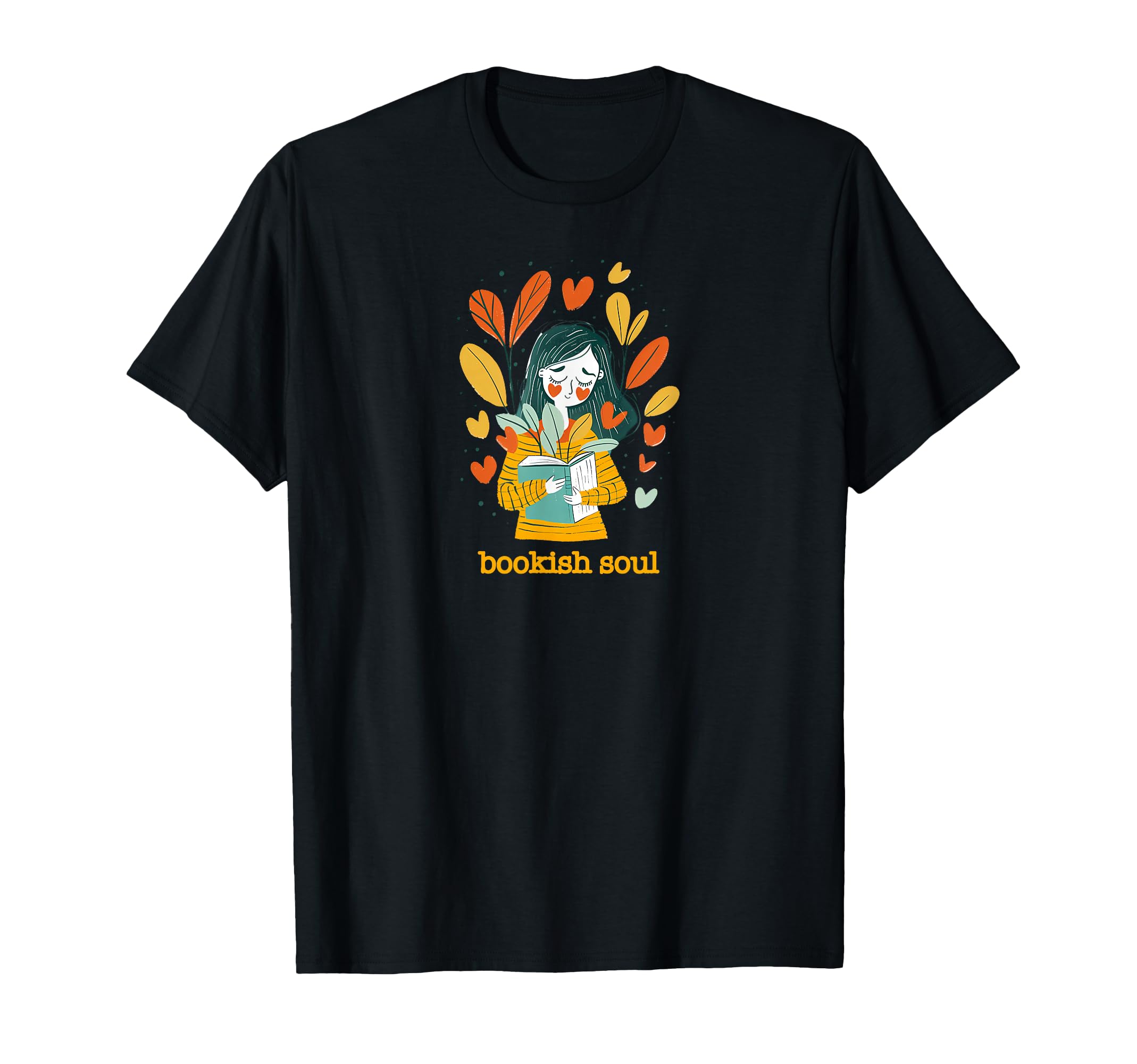 Bookish Soul Boho T-Shirt - Custom Art Print for Adults - T-Shirt, Sweatshirt, Hoodie