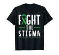Fight Stigma Mental Health T-Shirt - Fun Novelty Design for Adults - T-Shirt, Sweatshirt, Hoodie