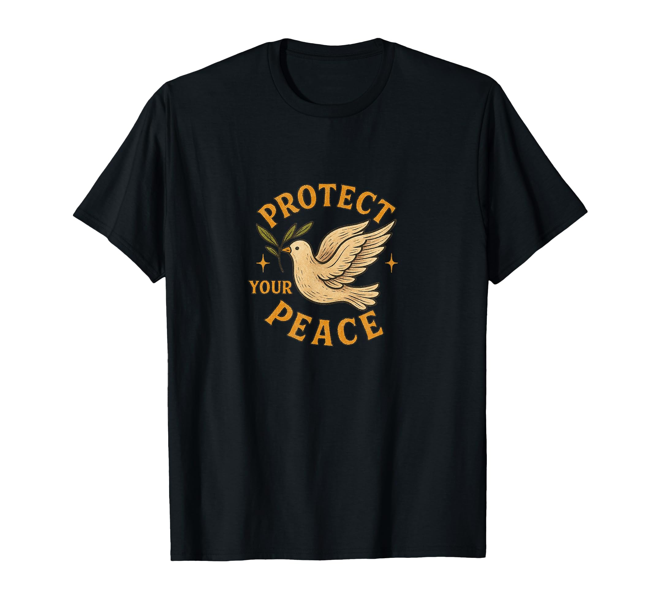 Protect Your Peace Positive T-Shirt - Fun Novelty Design for Adults - T-Shirt, Sweatshirt, Hoodie