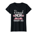 Proud Mom Therapy Dog Training Dog T-Shirt - Trendy Graphic Men Women - T-Shirt, Sweatshirt, Hoodie
