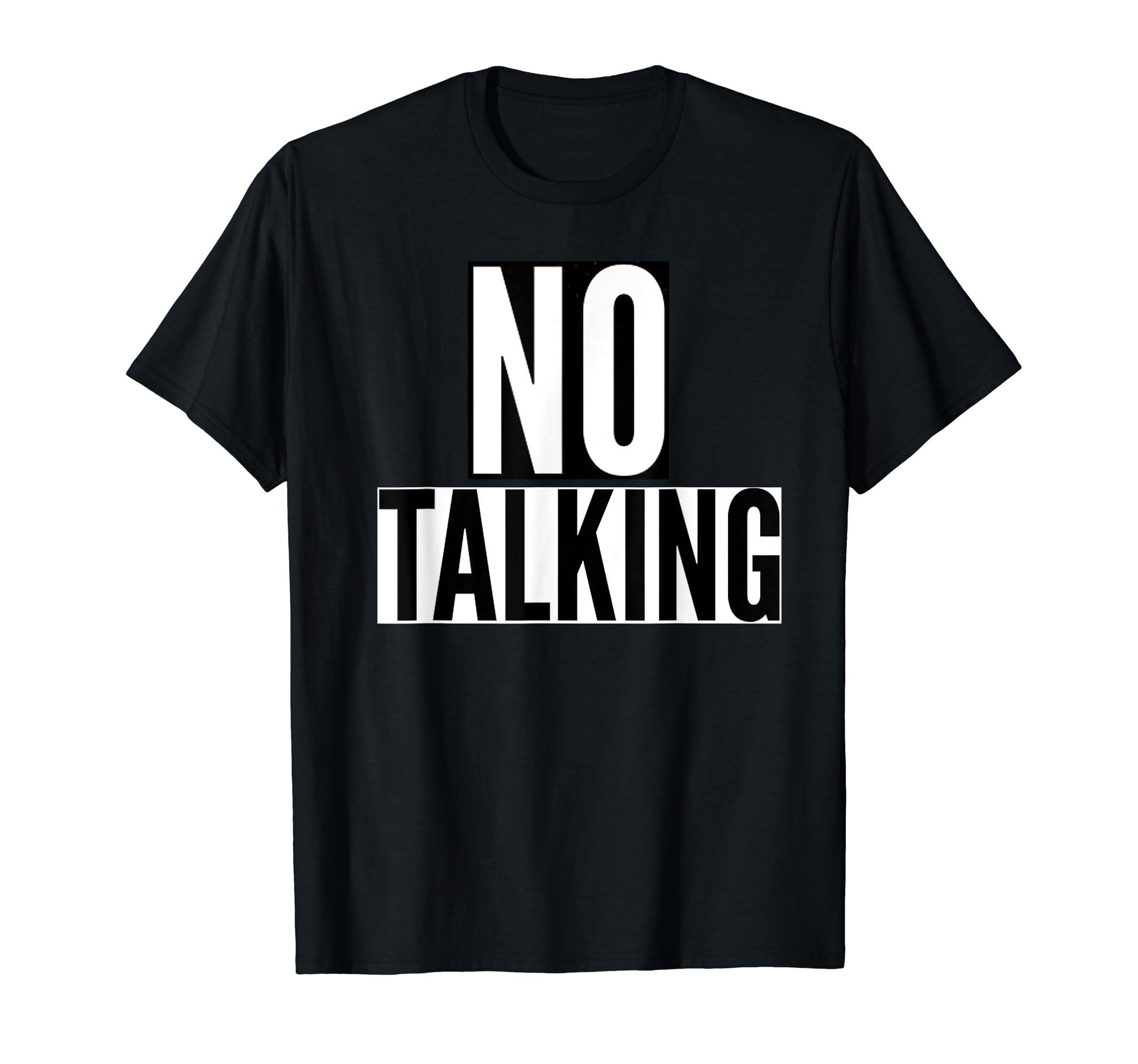 No Talking Some Peace Or Quiet T-Shirt - Minimalist Print Unisex - T-Shirt, Sweatshirt, Hoodie