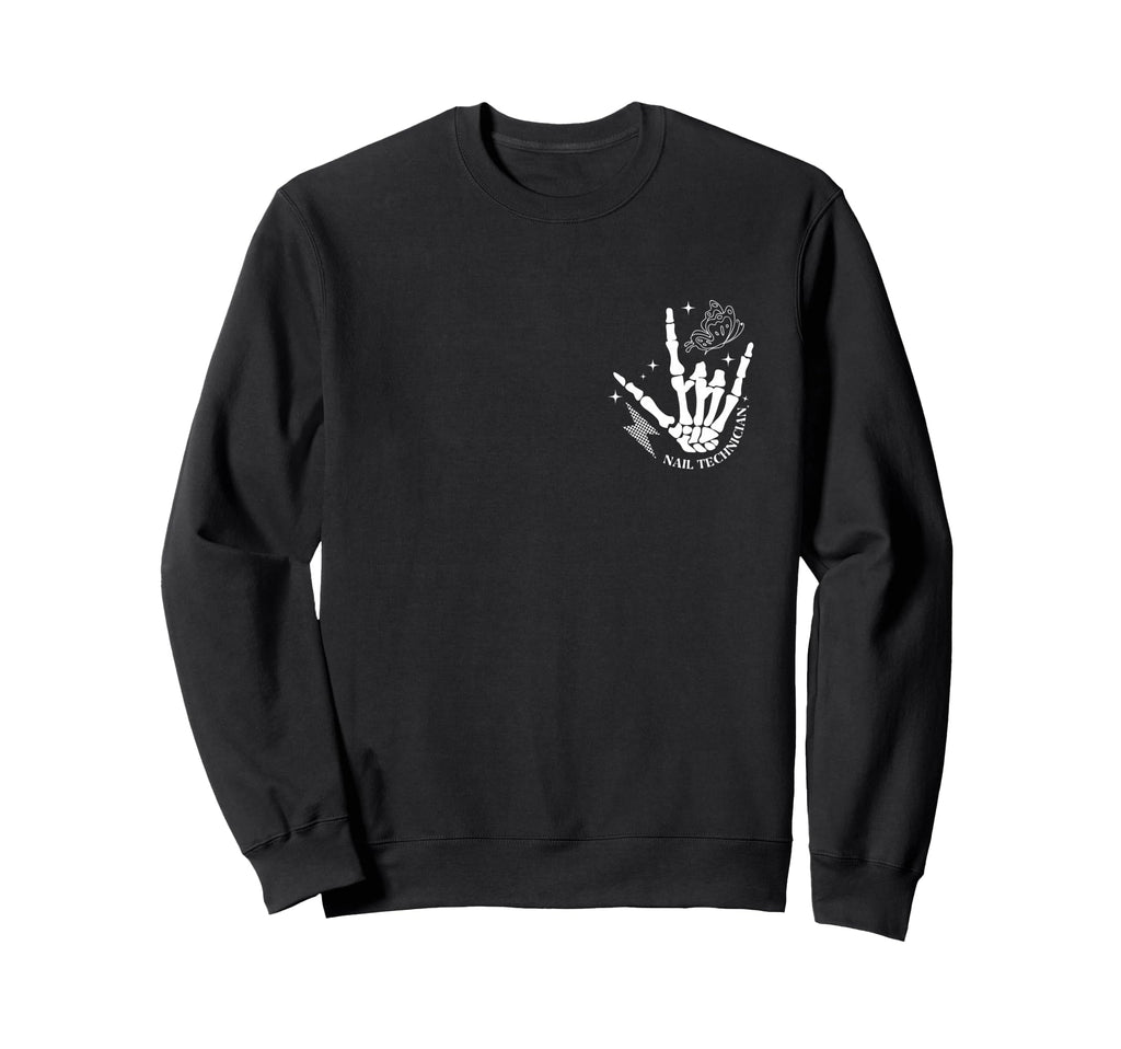 Nail Tech Rockin Self Care Sweatshirt - Streetwear Style Men Women - T-Shirt, Sweatshirt, Hoodie