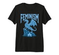 Feminism Frost Ice Dragon Fantasy Strong T-Shirt - Unique Graphic Unisex - T-Shirt, Sweatshirt, Hoodie