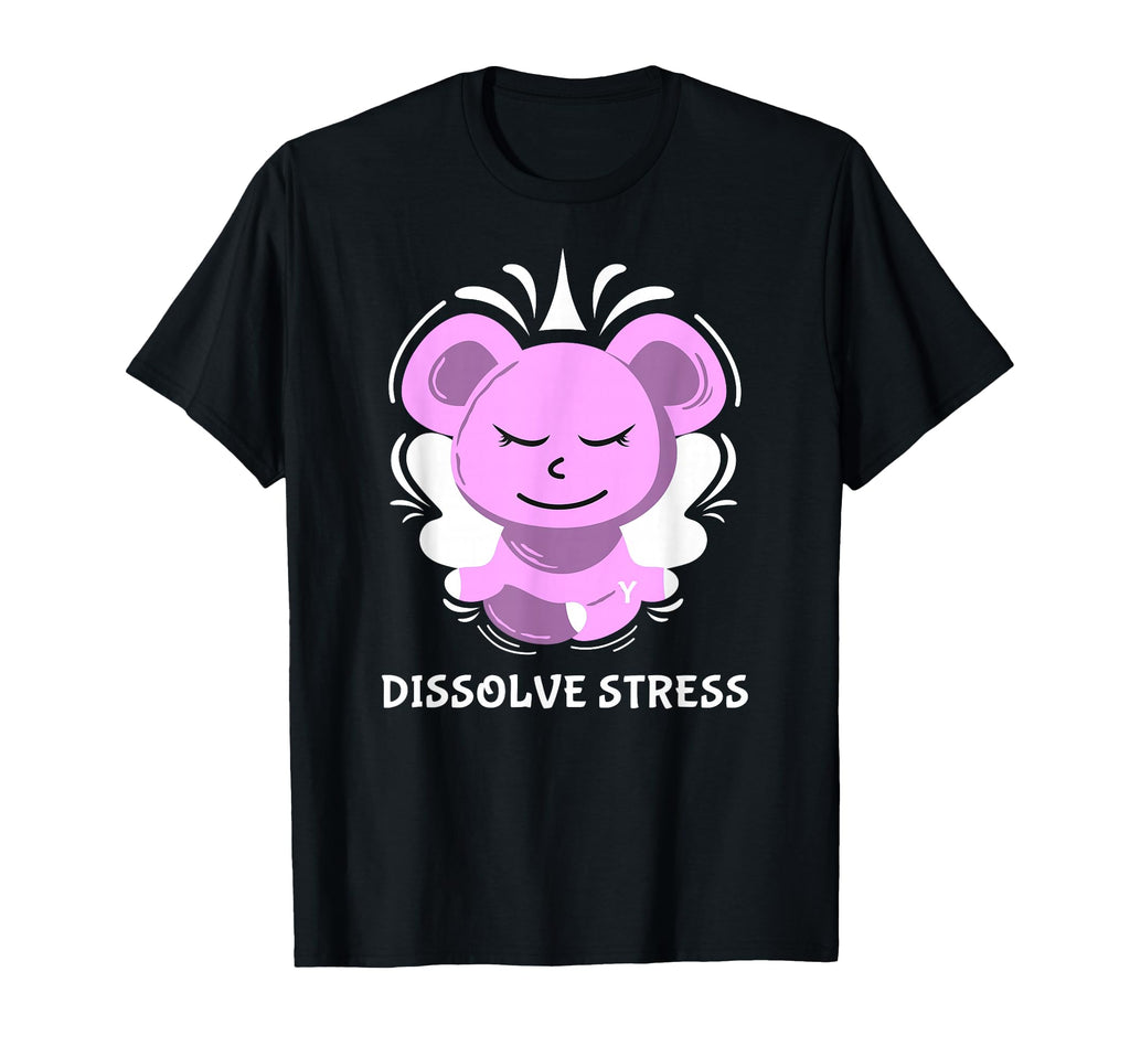 Yoga Bear Meditation Mindfulness T-Shirt - Custom Art Print Men Women - T-Shirt, Sweatshirt, Hoodie