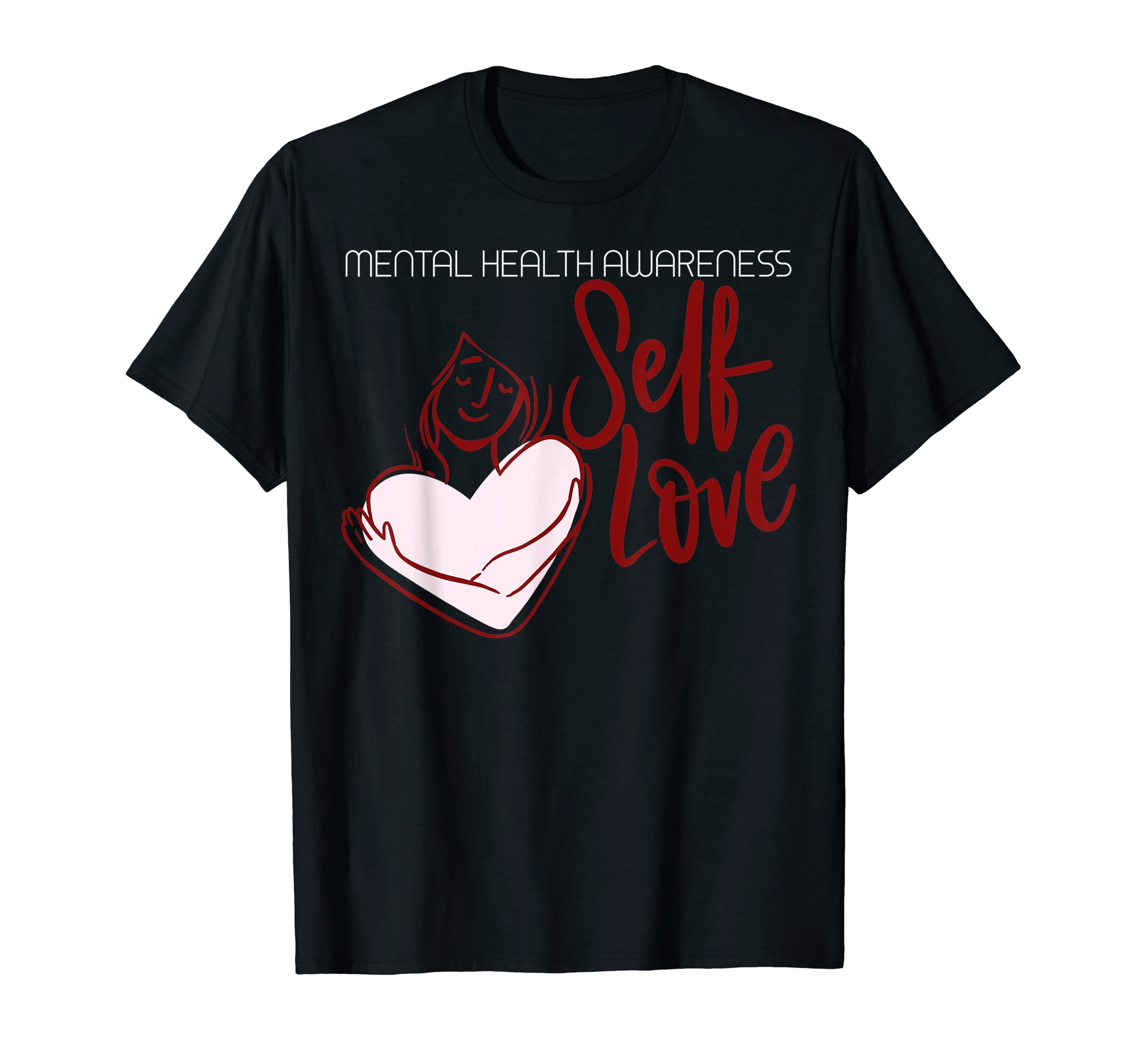 Mental Health Awareness T-Shirt - Minimalist Print Men Women - T-Shirt, Sweatshirt, Hoodie