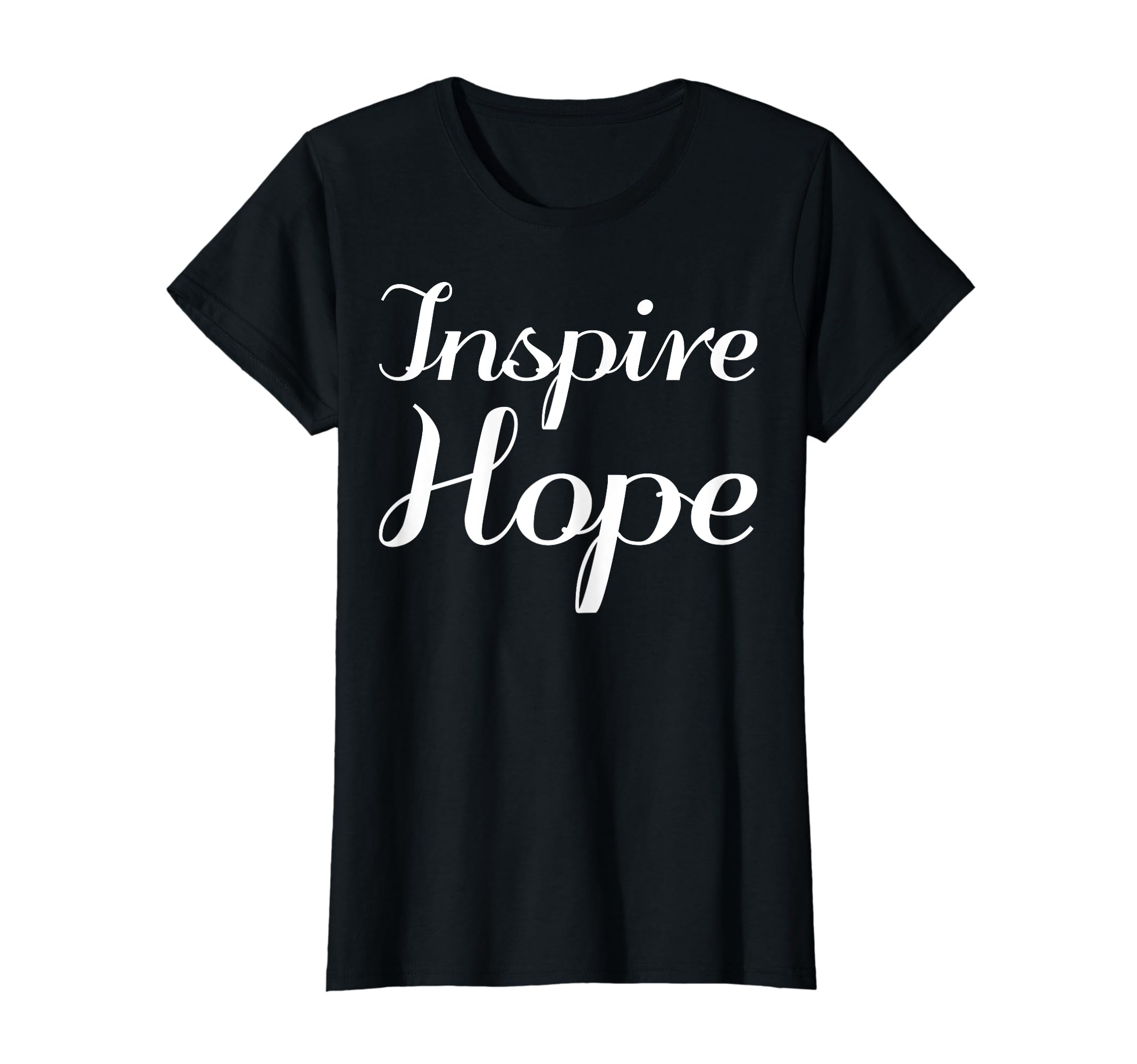 Inspire Hope Mental Health Therapist T-Shirt - Graphic Print Unisex - T-Shirt, Sweatshirt, Hoodie