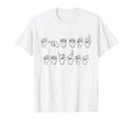 End Stigma Asl Sign Language Hands T-Shirt - Fun Novelty Design for Adults - T-Shirt, Sweatshirt, Hoodie