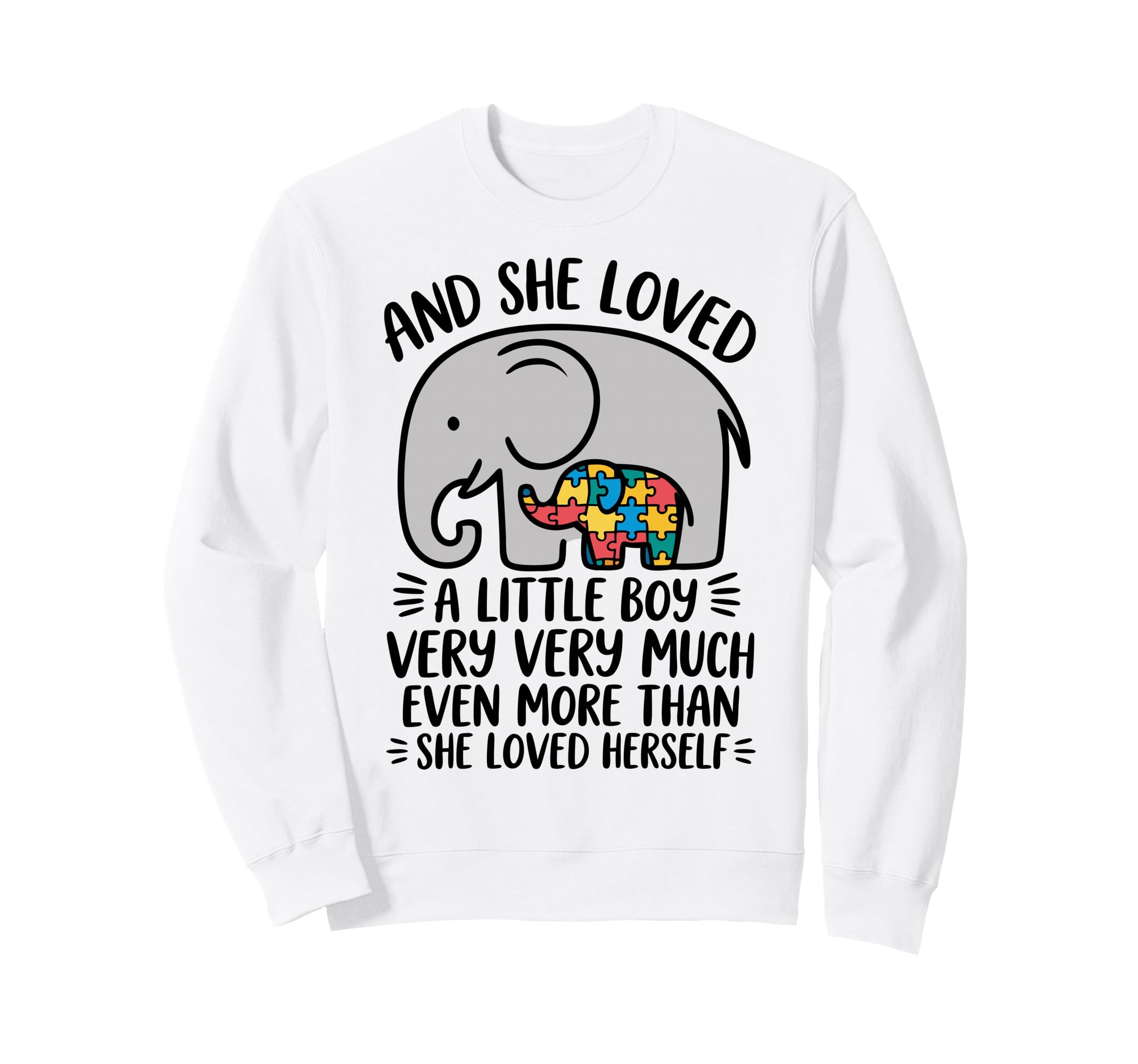 Autism Mom Autistic Son Family Sweatshirt - Trendy Graphic Unisex - T-Shirt, Sweatshirt, Hoodie