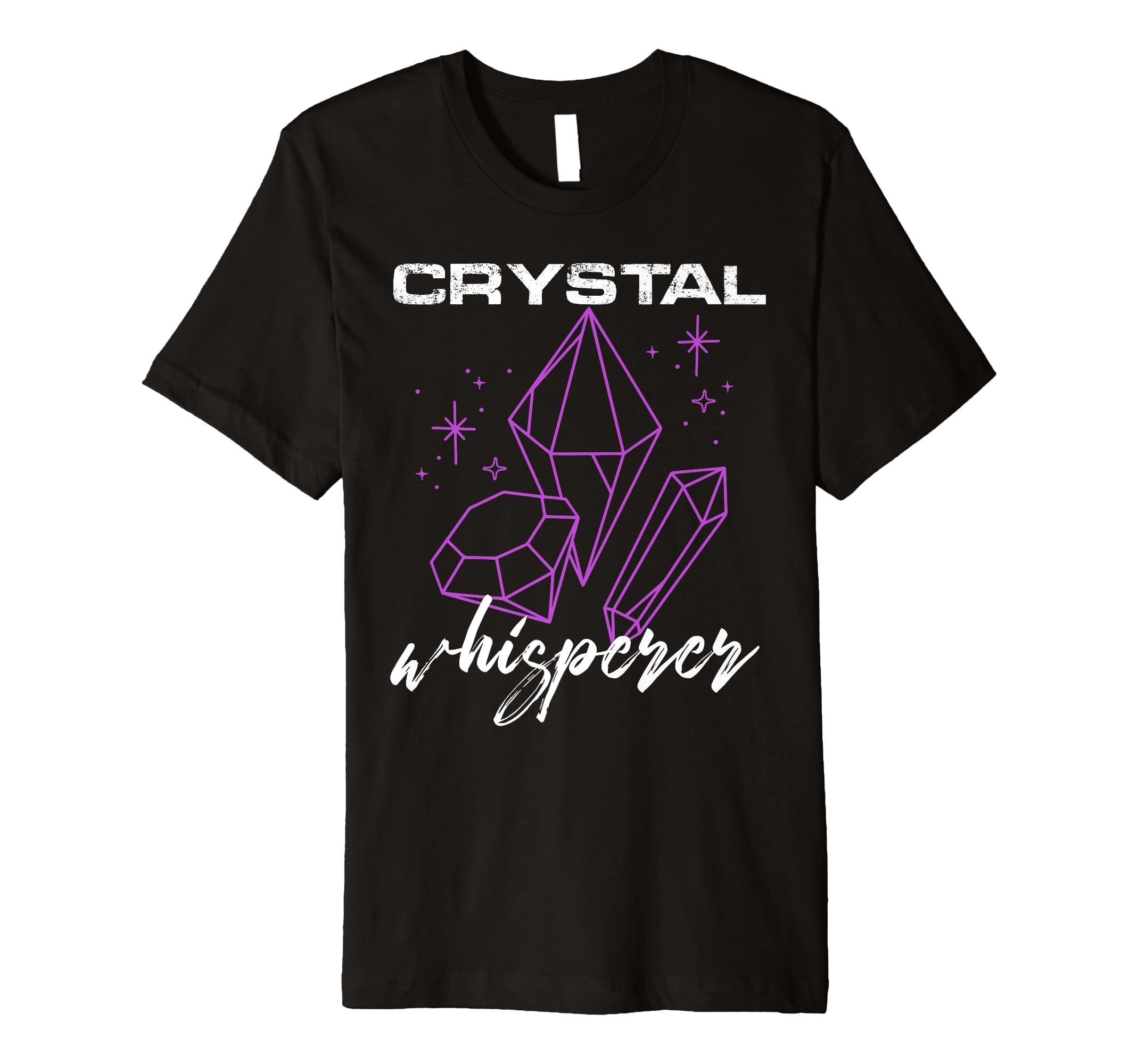 Crystal Whisperer Chakra Energy T-Shirt - Aesthetic Graphic Men Women - T-Shirt, Sweatshirt, Hoodie