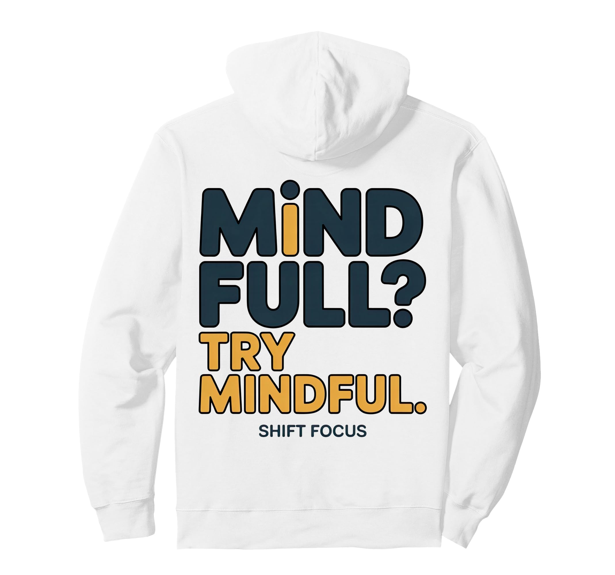Mindful Meditation Brain Yoga Yogi Hoodie - Aesthetic Graphic for Adults - T-Shirt, Sweatshirt, Hoodie
