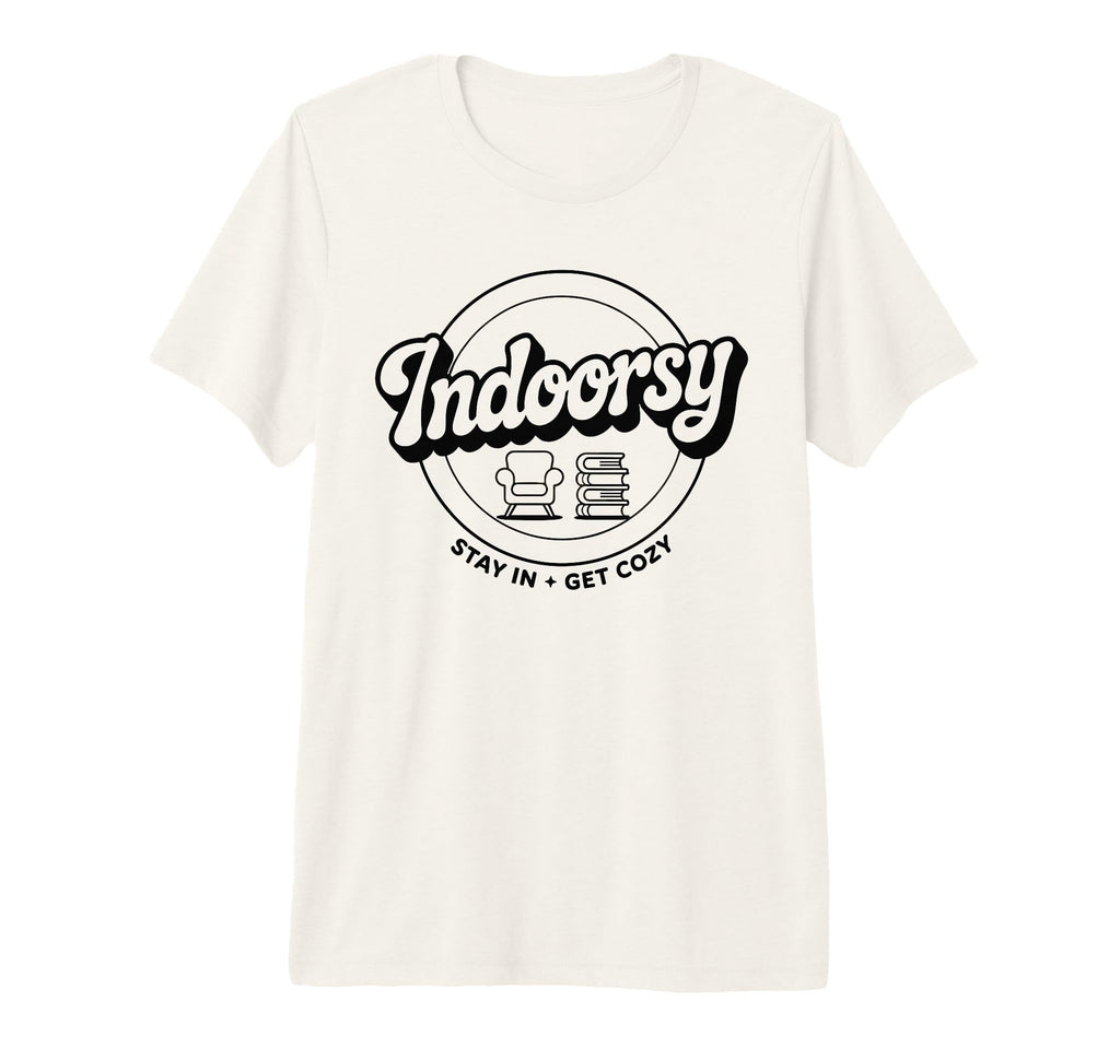 Indoorsy Antisocial Introvert Tri T-Shirt - Casual Everyday Wear Unisex - T-Shirt, Sweatshirt, Hoodie