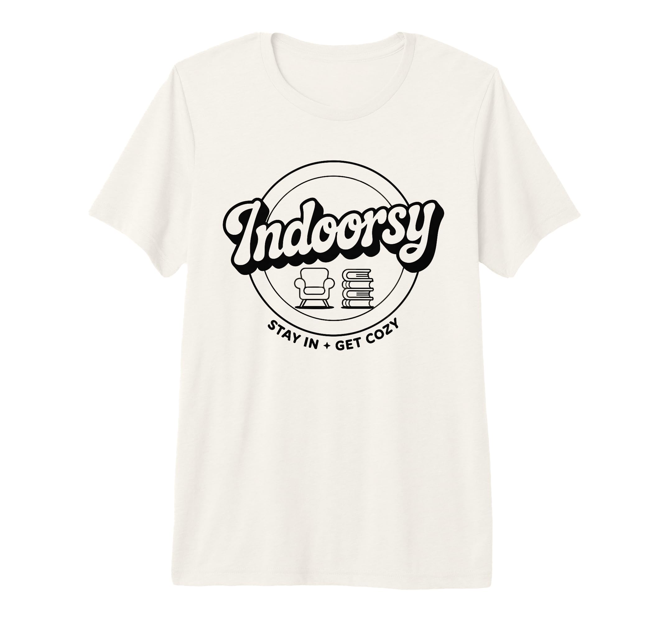 Indoorsy Antisocial Introvert Tri T-Shirt - Casual Everyday Wear Unisex - T-Shirt, Sweatshirt, Hoodie