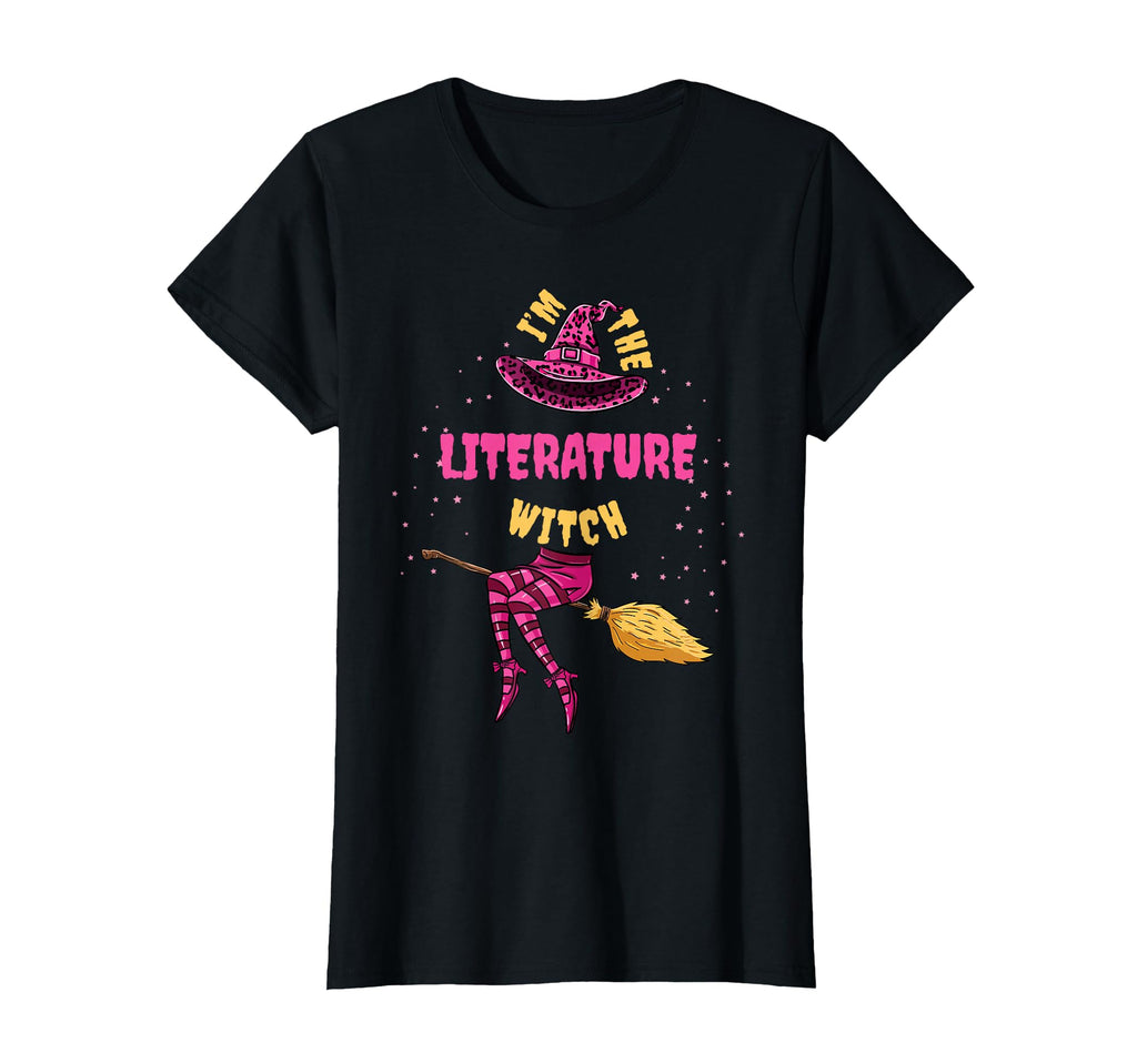 Im Literature Witch Halloween T-Shirt - Custom Art Print Men Women - T-Shirt, Sweatshirt, Hoodie