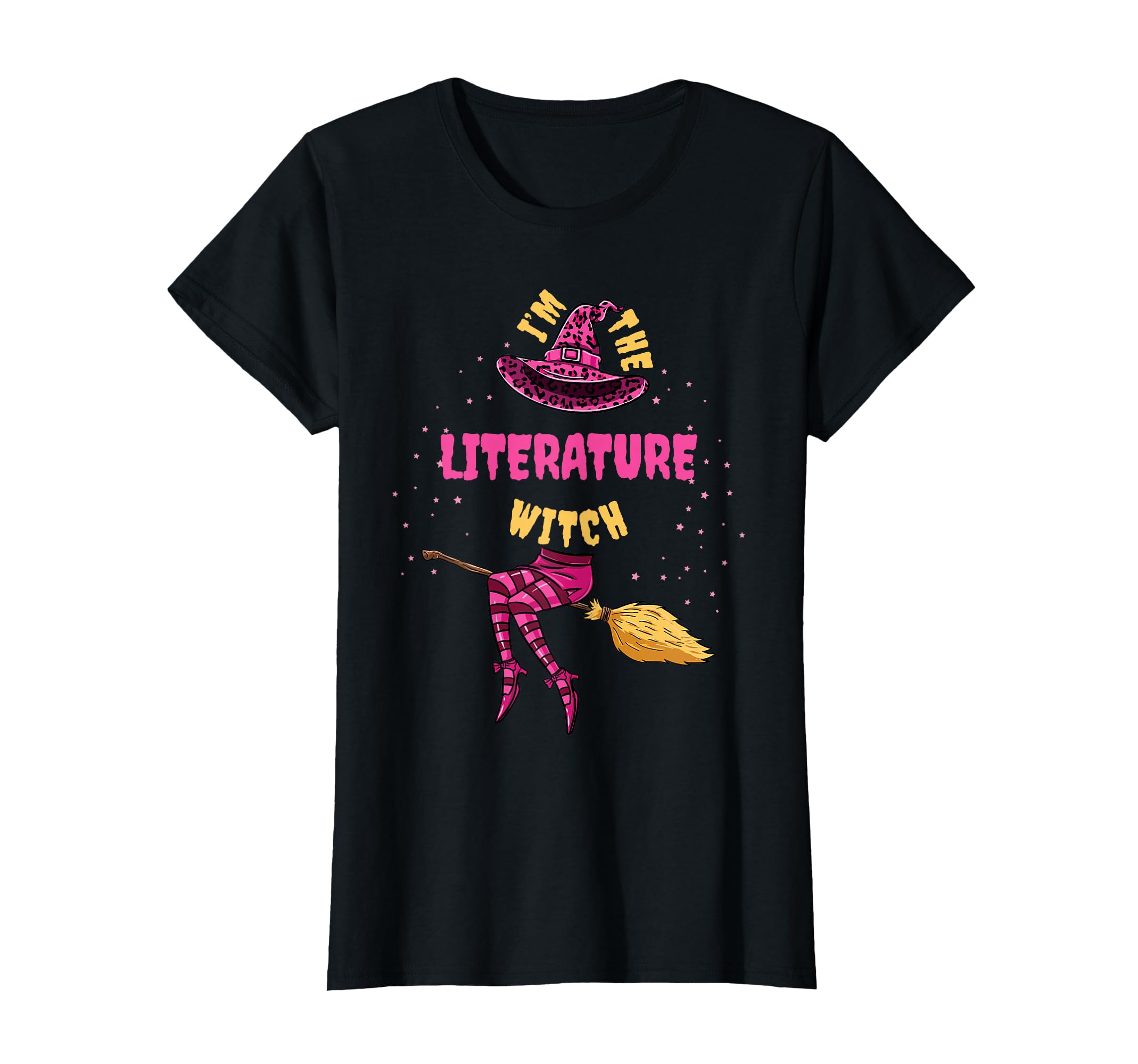 Im Literature Witch Halloween T-Shirt - Custom Art Print Men Women - T-Shirt, Sweatshirt, Hoodie