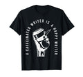 Writers Outfit Lover Coffee And Book T-Shirt - Novelty Apparel Unisex - T-Shirt, Sweatshirt, Hoodie