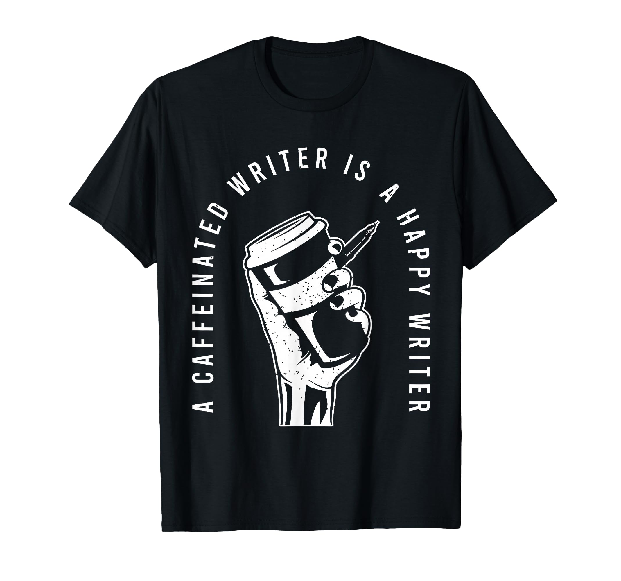 Writers Outfit Lover Coffee And Book T-Shirt - Novelty Apparel Unisex - T-Shirt, Sweatshirt, Hoodie