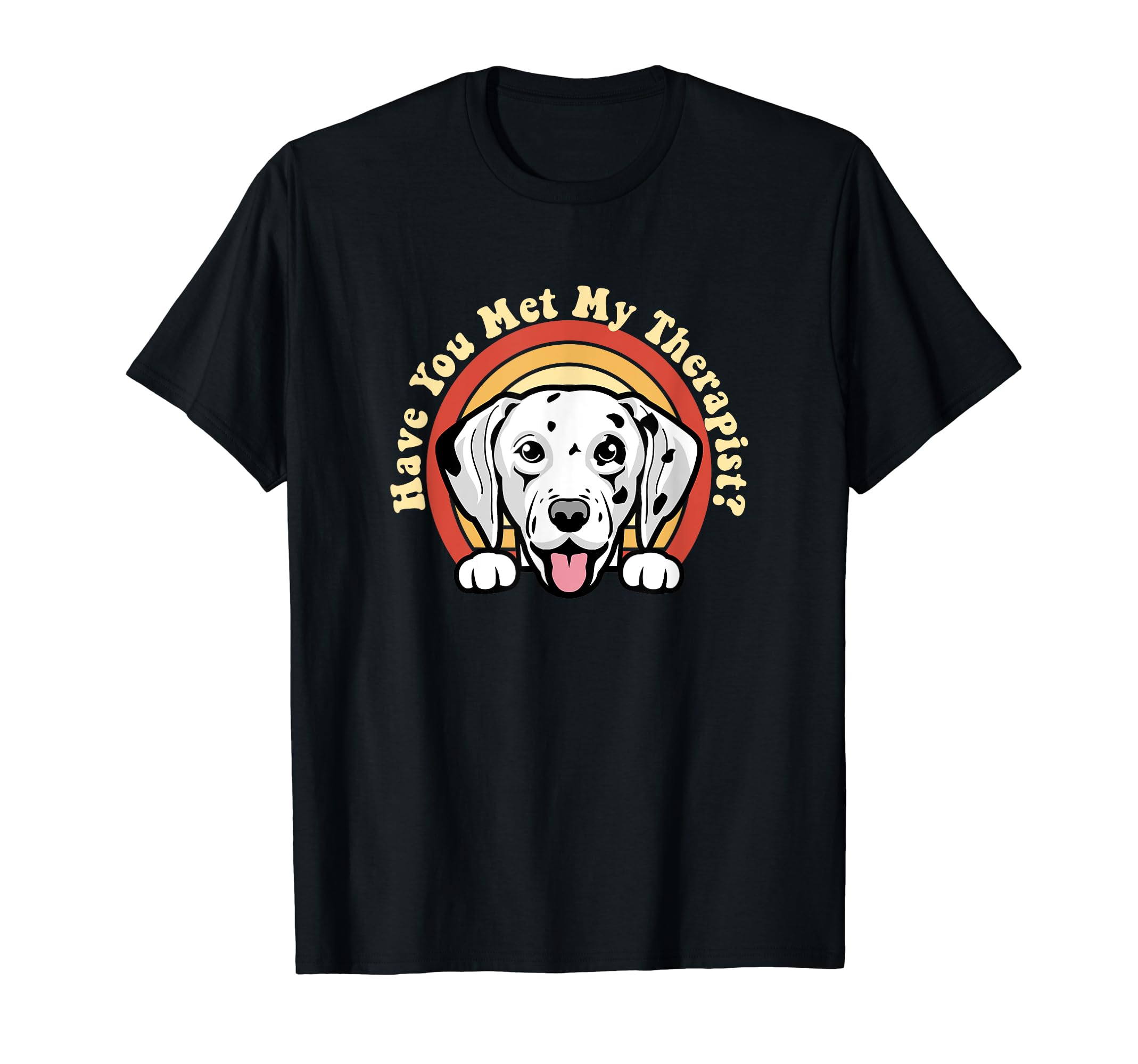 Emotional Support Therapy Dog T-Shirt - Minimalist Print for Adults - T-Shirt, Sweatshirt, Hoodie