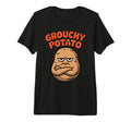 Grouchy Potato Funny Angry Moody Couch T-Shirt - Graphic Print Men Women - T-Shirt, Sweatshirt, Hoodie