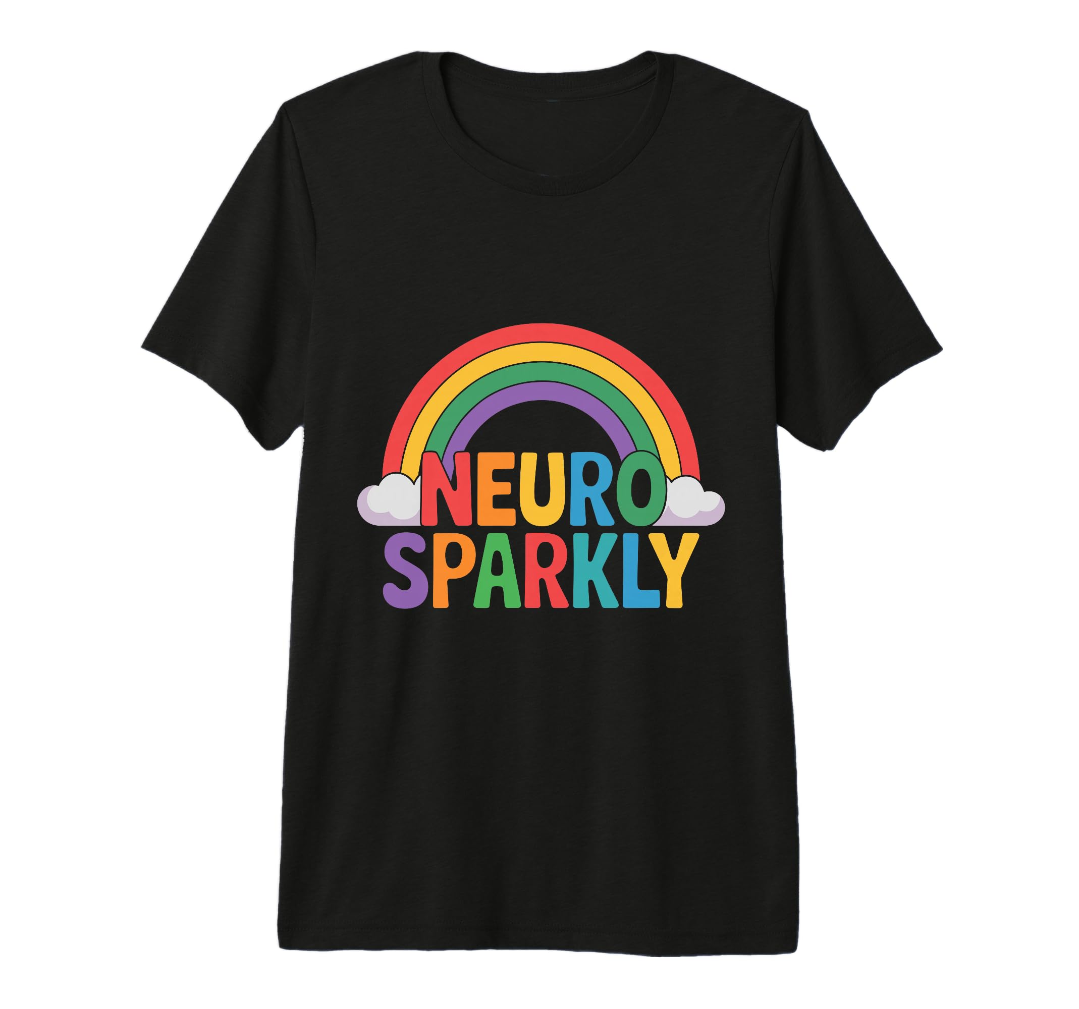 Neuro Sparkly Funny Neurodiverse Adhd T-Shirt - Aesthetic Graphic Unisex - T-Shirt, Sweatshirt, Hoodie