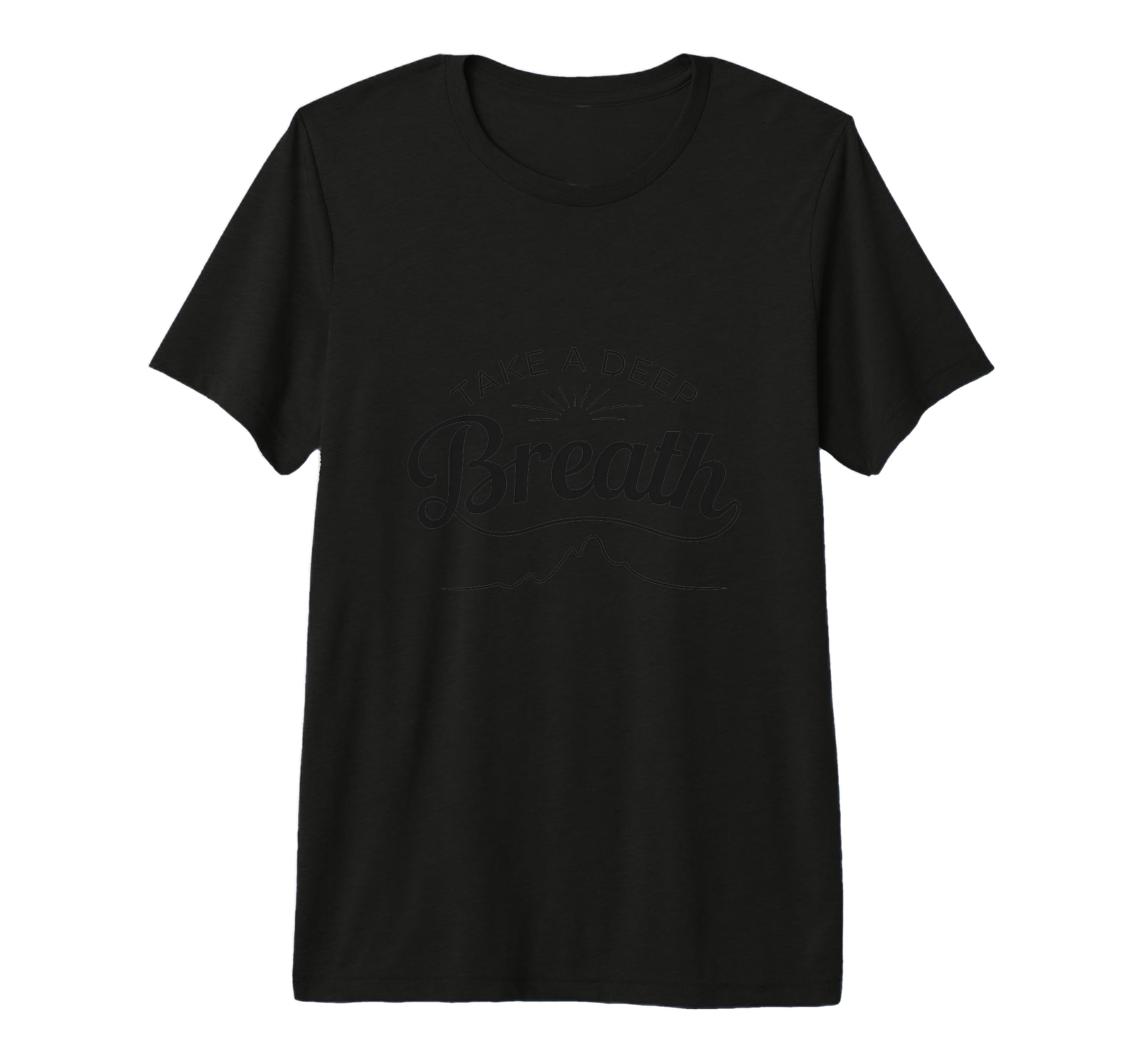 Take Deep Breath Tri Blend T-Shirt - Aesthetic Graphic Men Women - T-Shirt, Sweatshirt, Hoodie