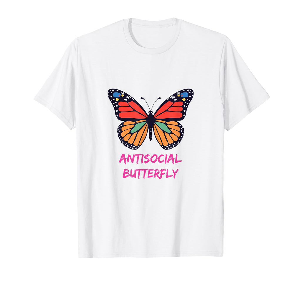 Antisocial Funny Anxiety Sweatshirt - Graphic Print Men Women - T-Shirt, Sweatshirt, Hoodie