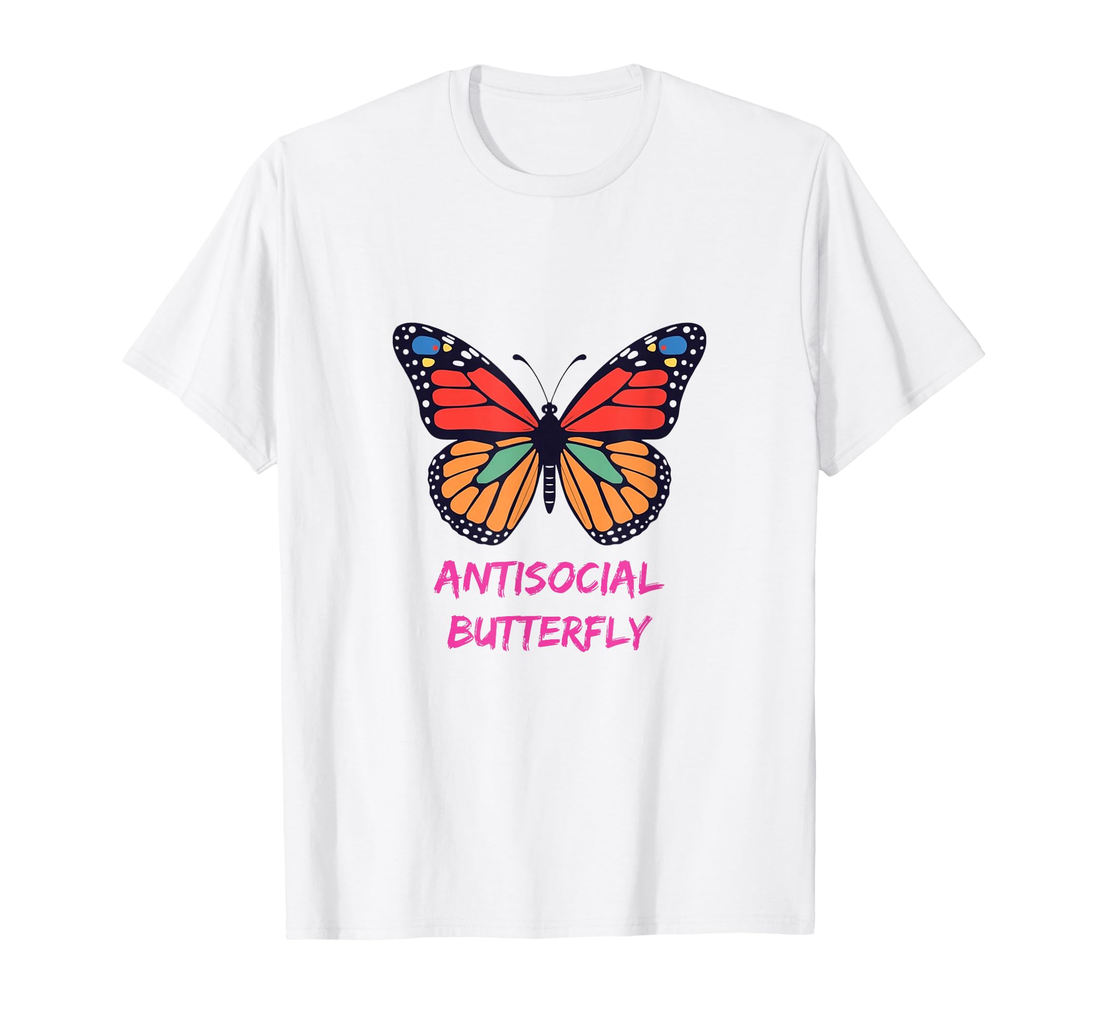 Antisocial Funny Anxiety Sweatshirt - Graphic Print Men Women - T-Shirt, Sweatshirt, Hoodie