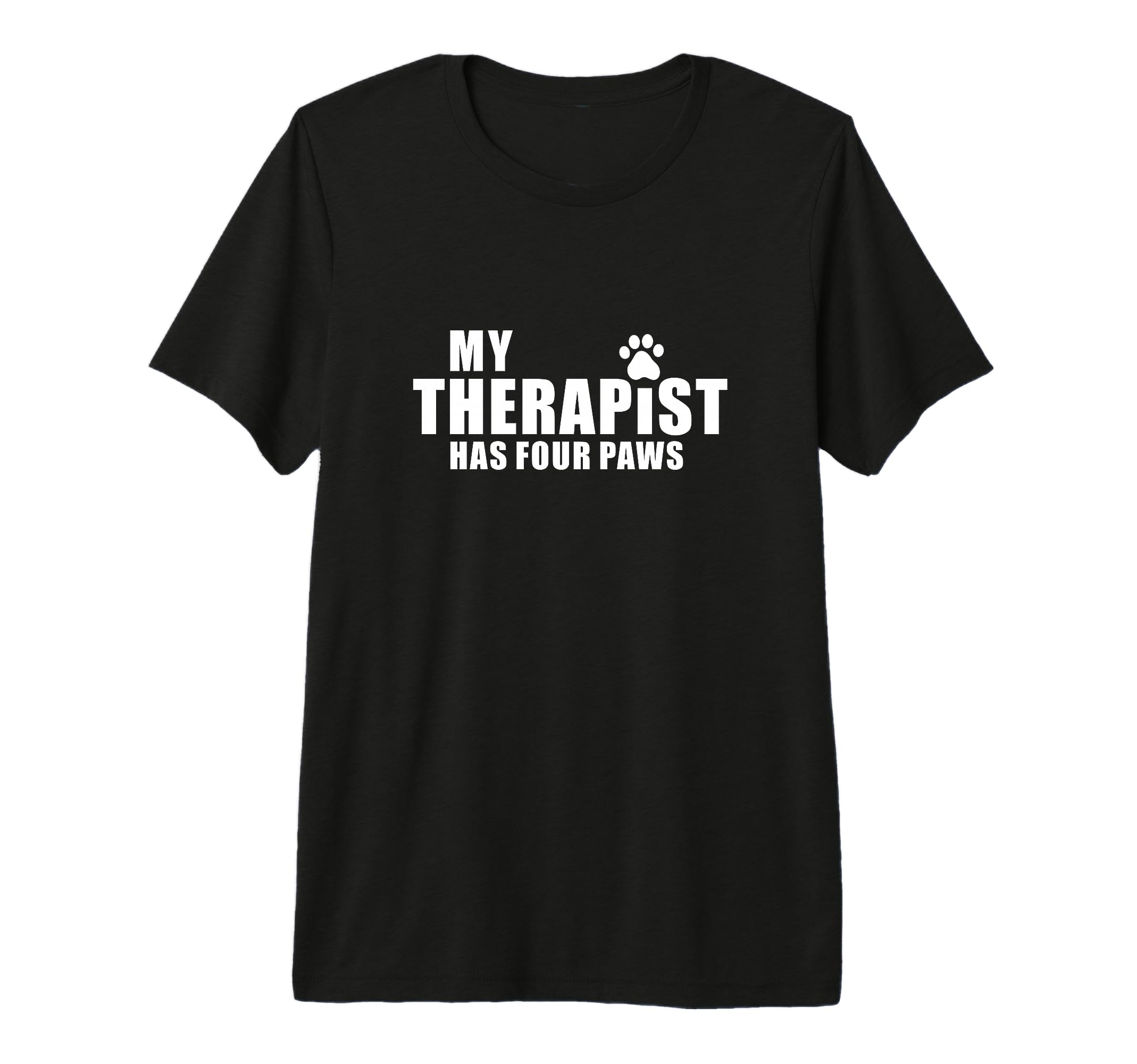 Dog Mom Dad Therapy Pet Lover My T-Shirt - Custom Art Print Unisex - T-Shirt, Sweatshirt, Hoodie