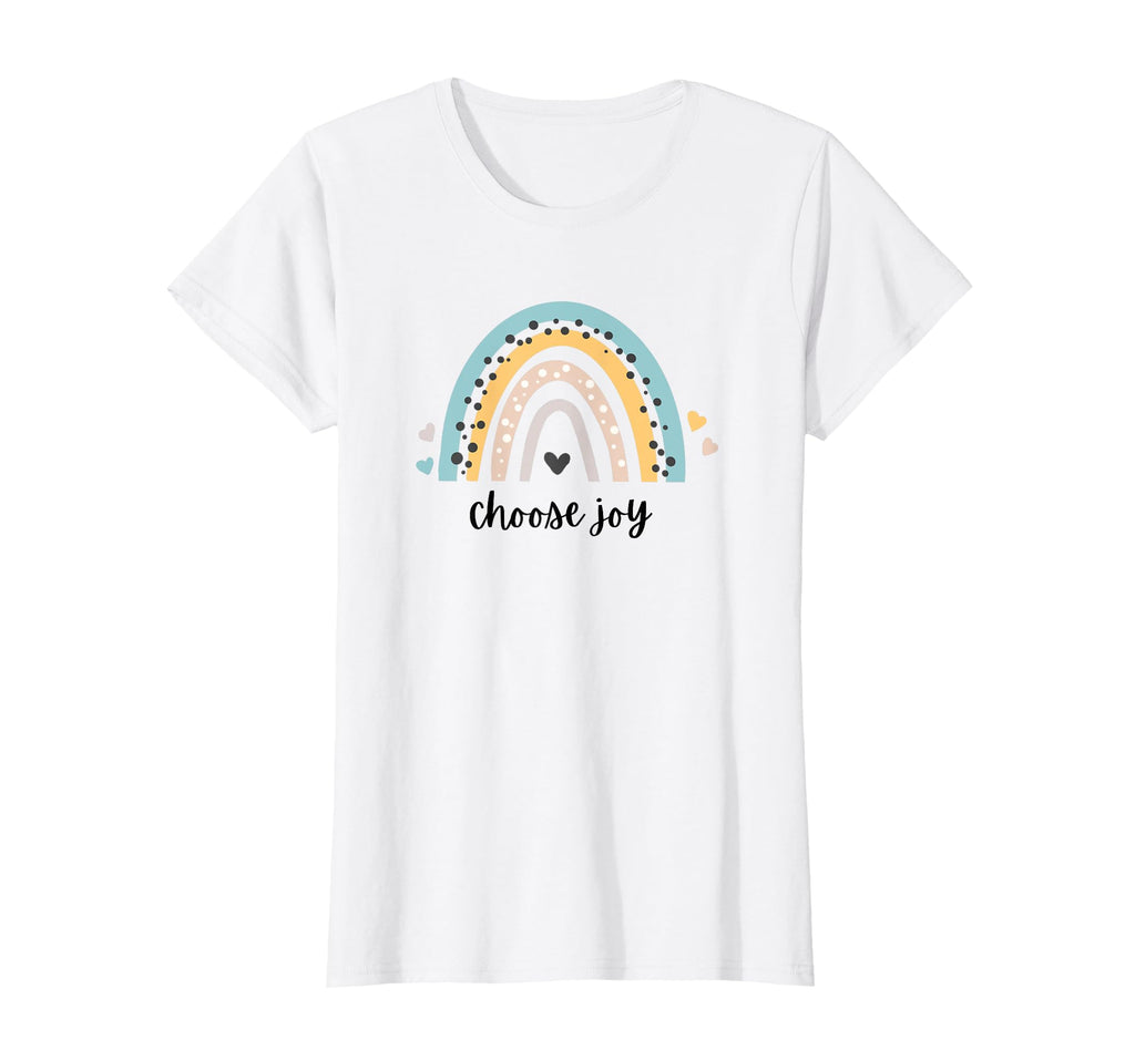 Choose Joy Rainbow Rainbow Christian T-Shirt - Streetwear Style Men Women - T-Shirt, Sweatshirt, Hoodie