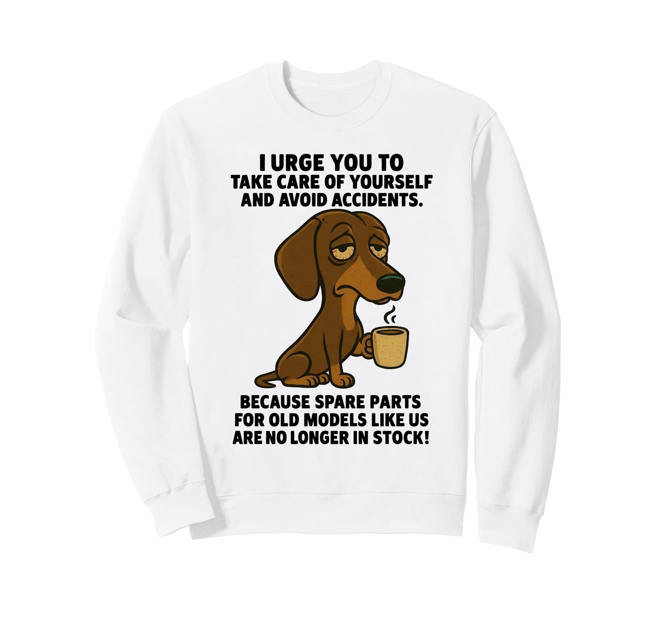 I Urge You To Take Care Yourself Sweatshirt - Novelty Apparel Men Women - T-Shirt, Sweatshirt, Hoodie